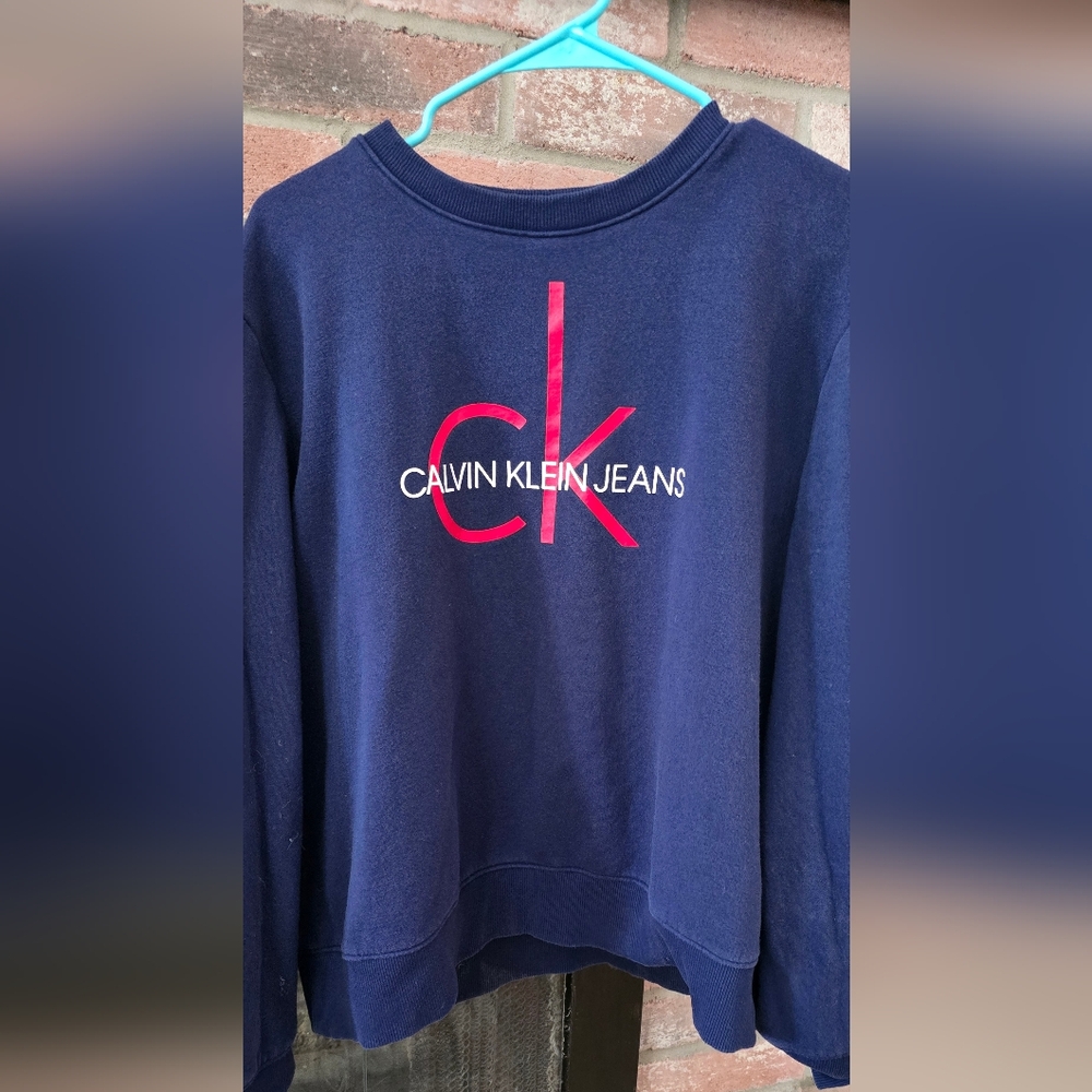 Calvin Klein Jeans Navy Sweatshirt